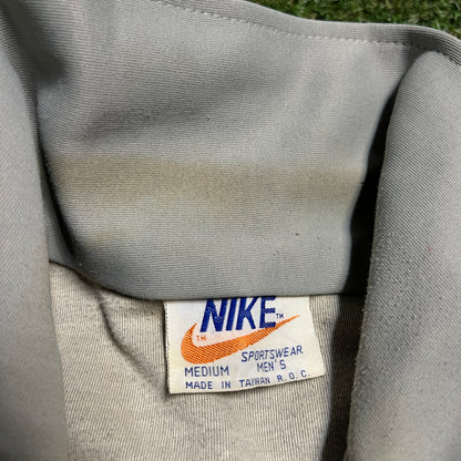 Nike 1970's Grey Zip Up Size Medium USED v5319