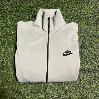 Nike 1970's Grey Zip Up Size Medium USED v5319