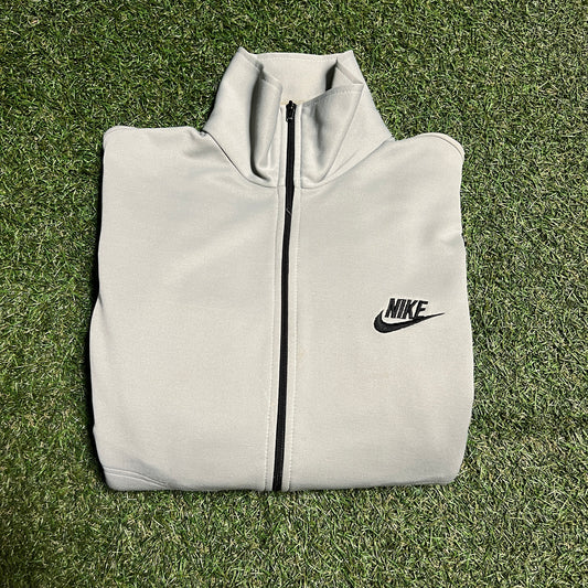 Nike 1970's Grey Zip Up Size Medium USED v5319