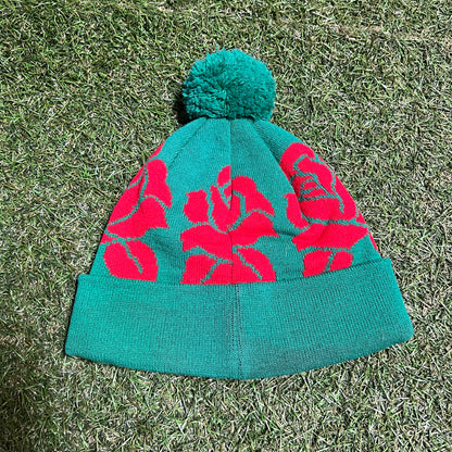 Supreme Rose Beanie Green One Size Used X12946