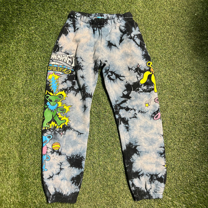 Chinatown Market Grateful Dead Tie Dye Sweatpants Size Medium USED v14368