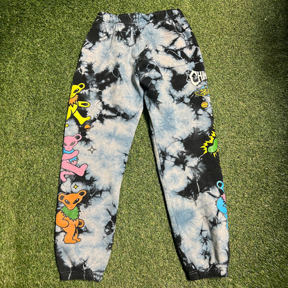 Chinatown Market Grateful Dead Tie Dye Sweatpants Size Medium USED v14368