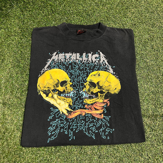 1991 Metallica Sad But True Pushead Size XL USED v15476