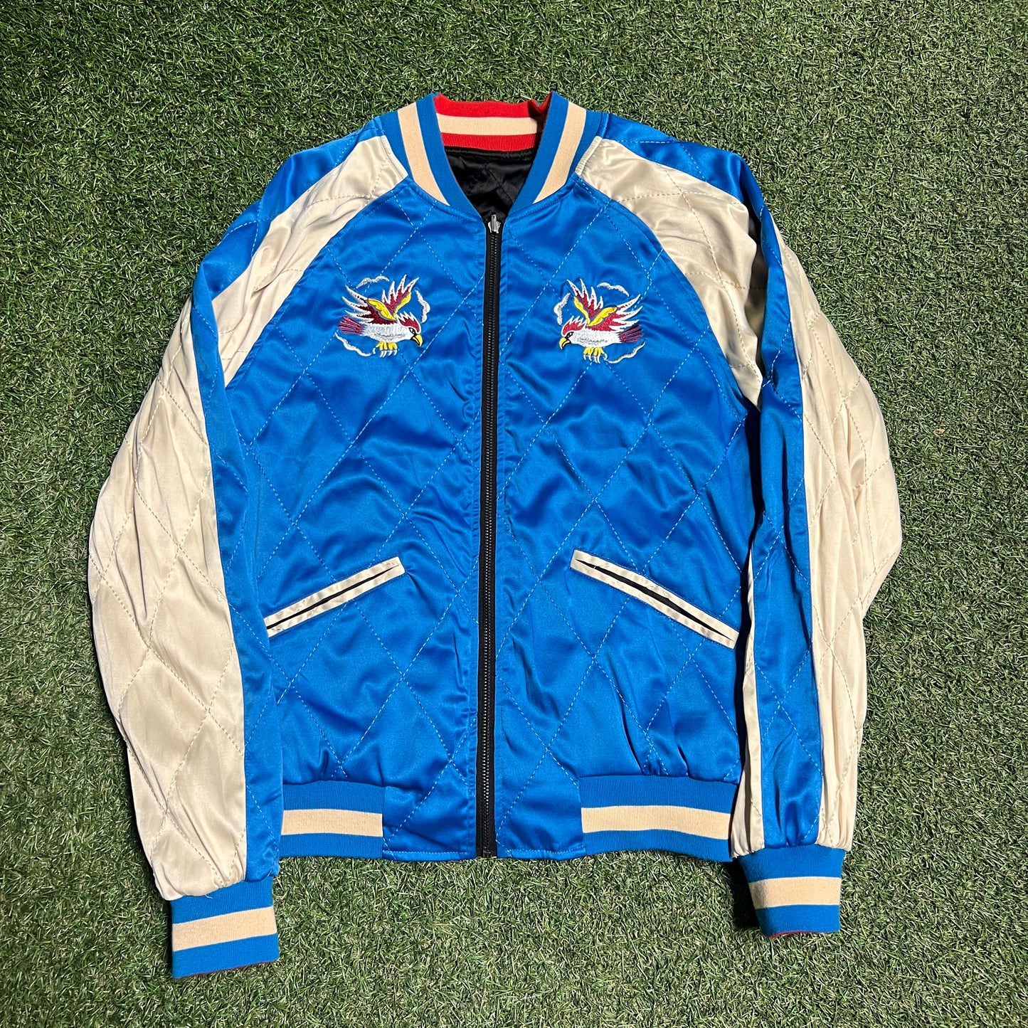 Straight to Hell Souvenir Jacket Size Medium USED x12923