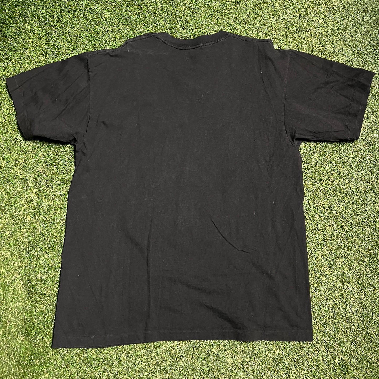 1996 Ultimate Glory De La Hoya Chavez Boxing Black Tee Size XL USED v14379
