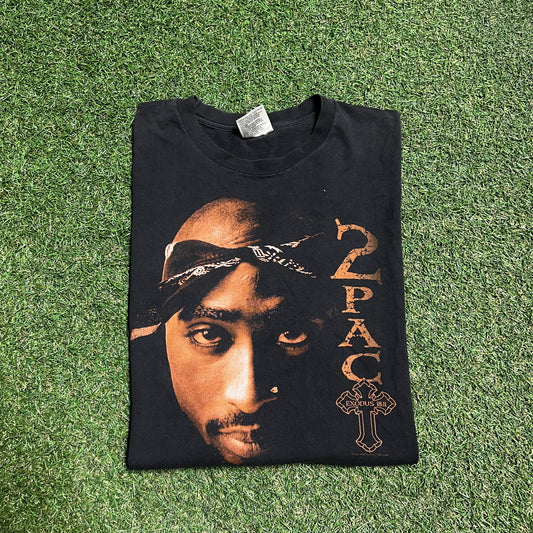 1998 2Pac Exodus 18.11 Black Tee Size XL USED v14381