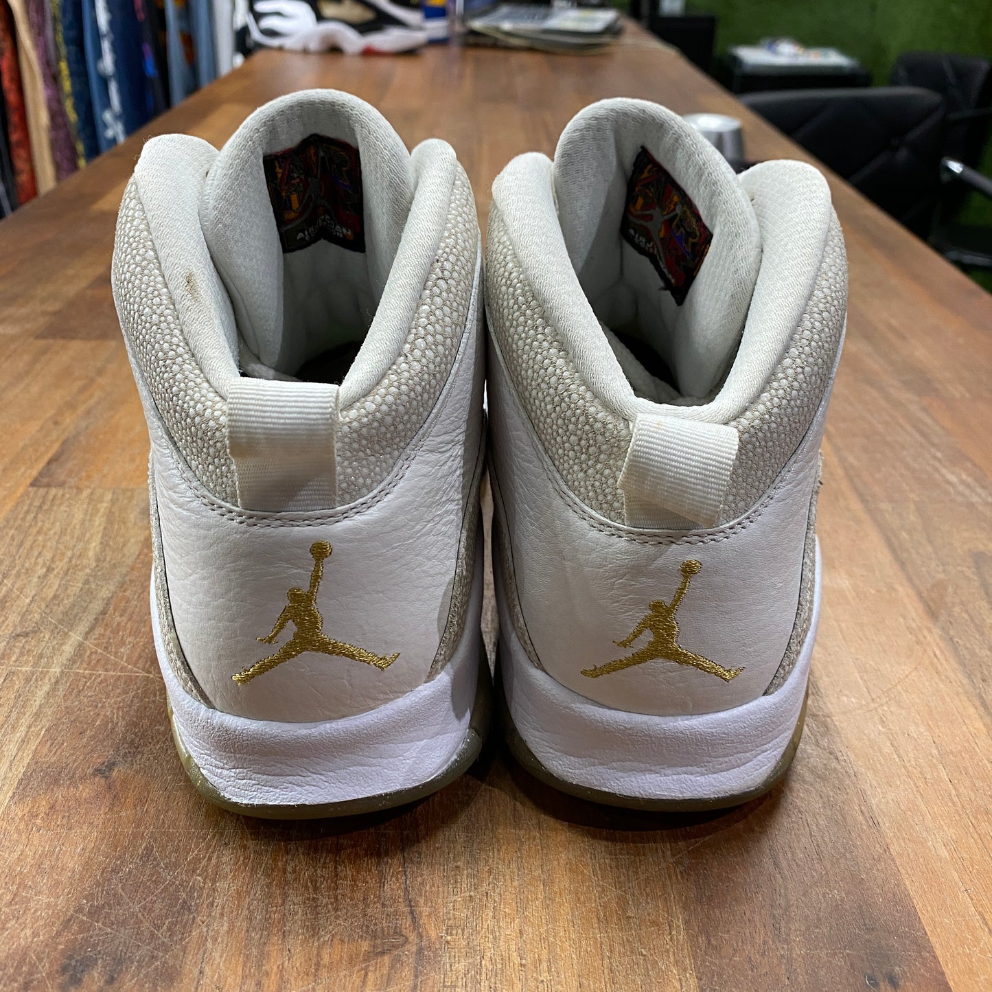 Jordan 10 OVO White 2015 Size 9 USED s15217