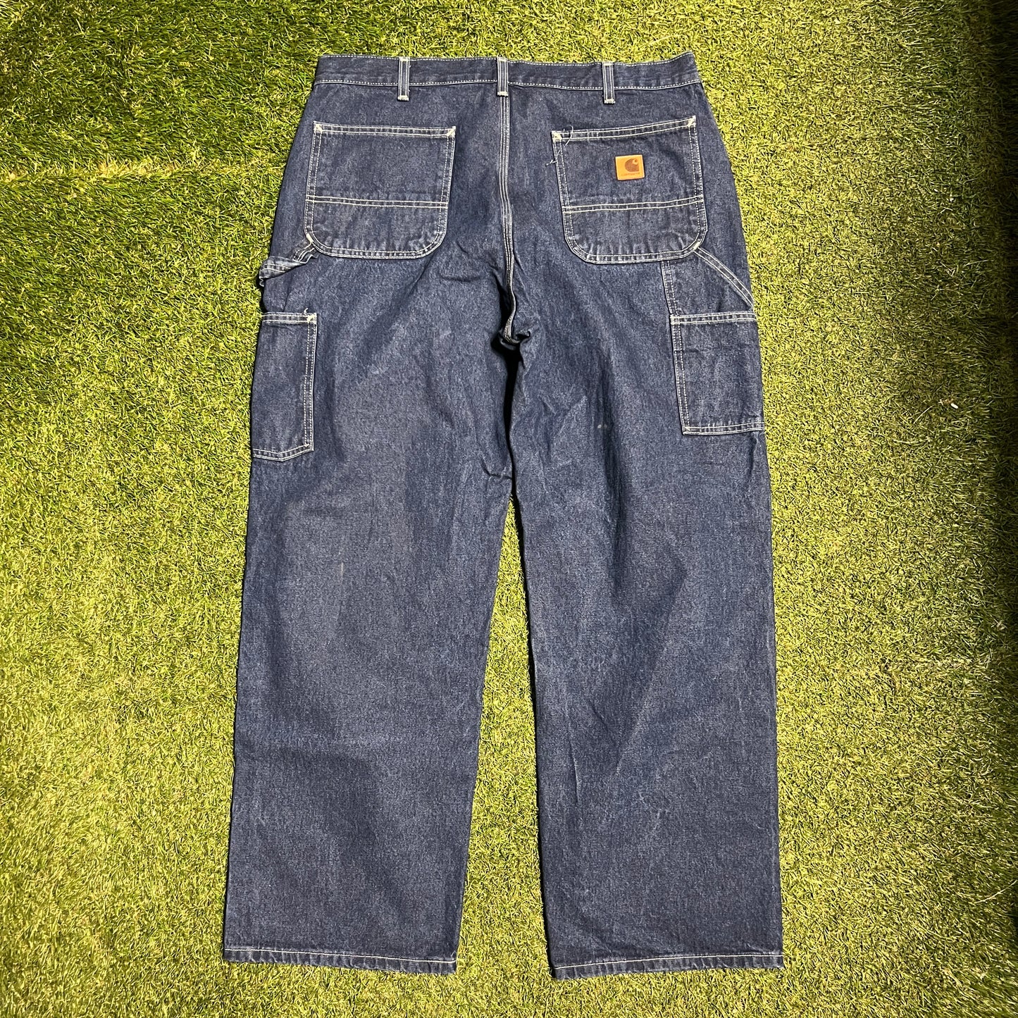 Carhartt carpenter denim jeans Size 36 USED v14425