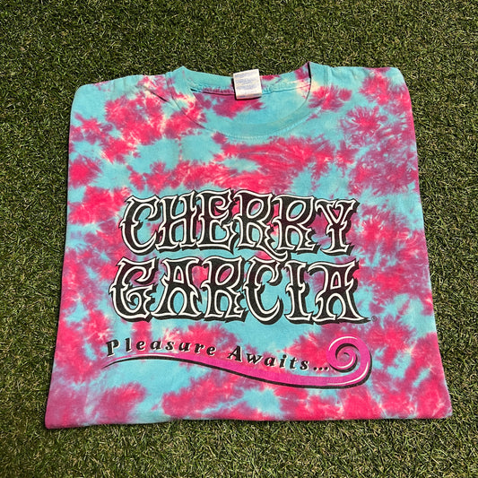 2000s Cherry Garcia Tie Dye Tee Size XL USED v15519