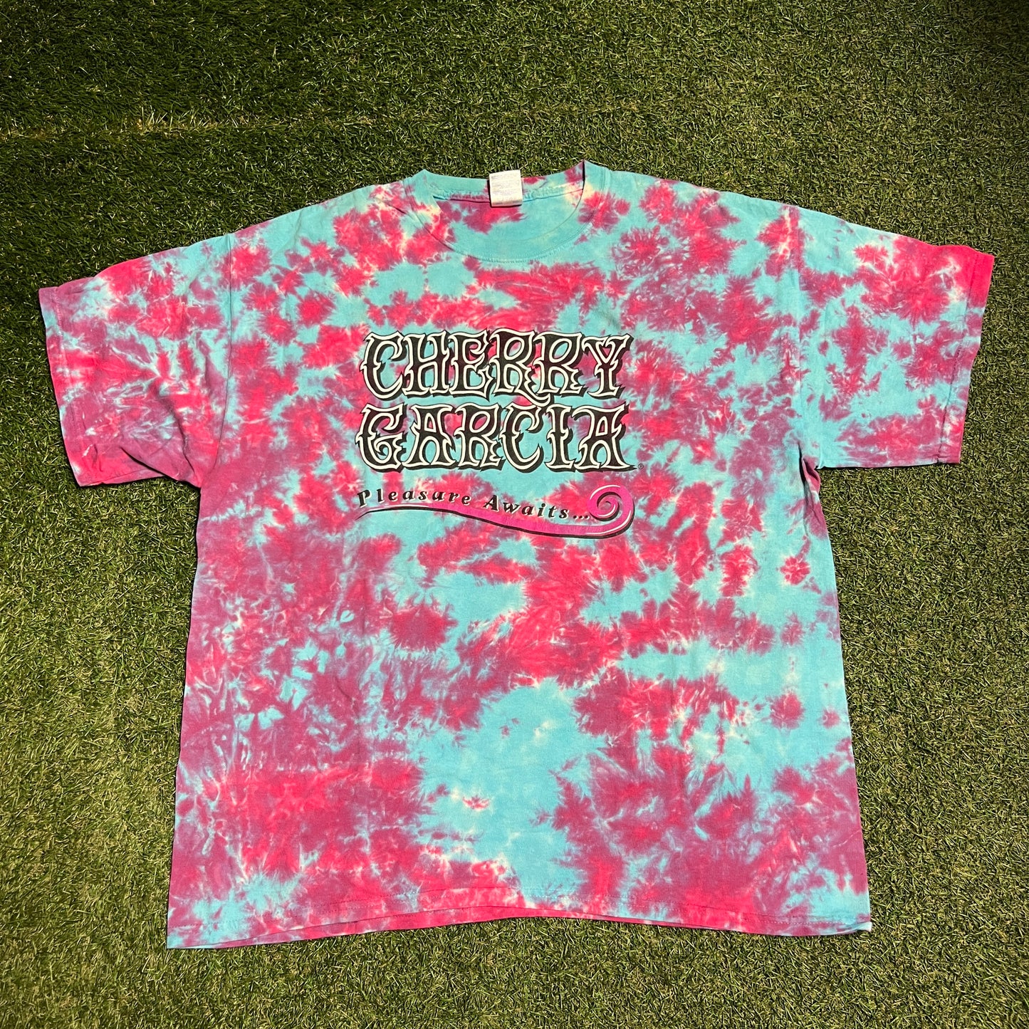 2000s Cherry Garcia Tie Dye Tee Size XL USED v15519