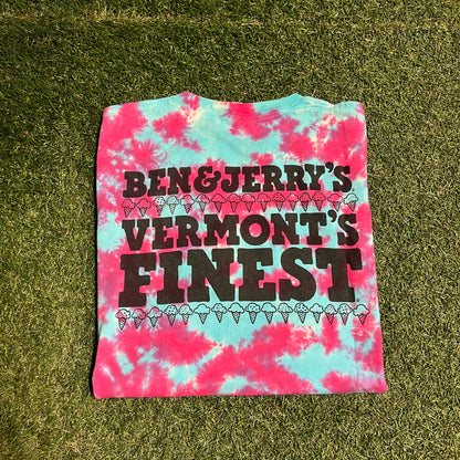 2000s Cherry Garcia Tie Dye Tee Size XL USED v15519