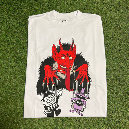 FTP Krampus tee white Size XL NEW x12079