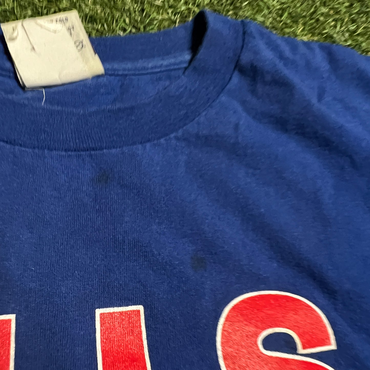 1994 Bills Fan Yes I Am Blue Tee Size XL USED v14420