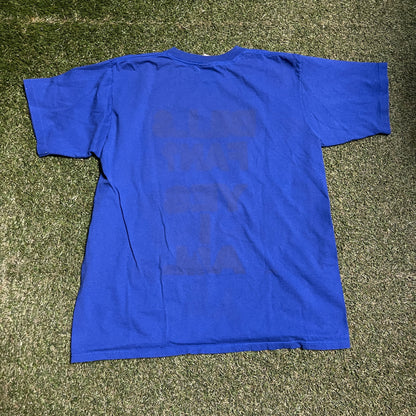 1994 Bills Fan Yes I Am Blue Tee Size XL USED v14420