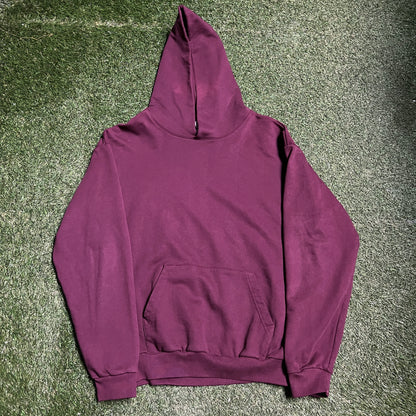 Los Angeles Apparel 6.5oz Maroon Hoodie Size XL USED x12099