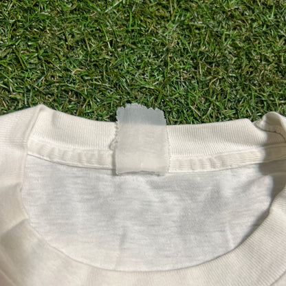 1990s Super Roll For MS White Tee Size XL USED v15566