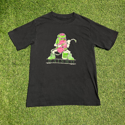 1987 "Raisbo" Art Black Tee Size Large USED v15560