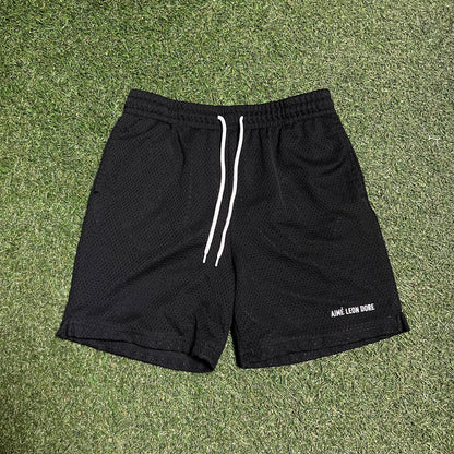 ALD Mesh Shorts Black Size Small USED x12125