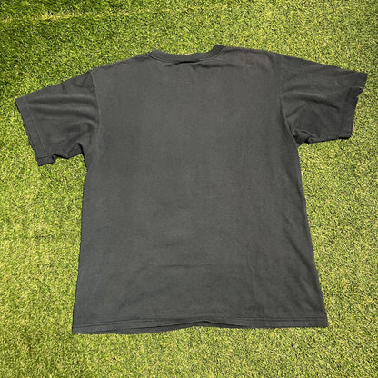 1992 Harley Davidson Taz "Me Like" Black Tee Size Large USED v15590
