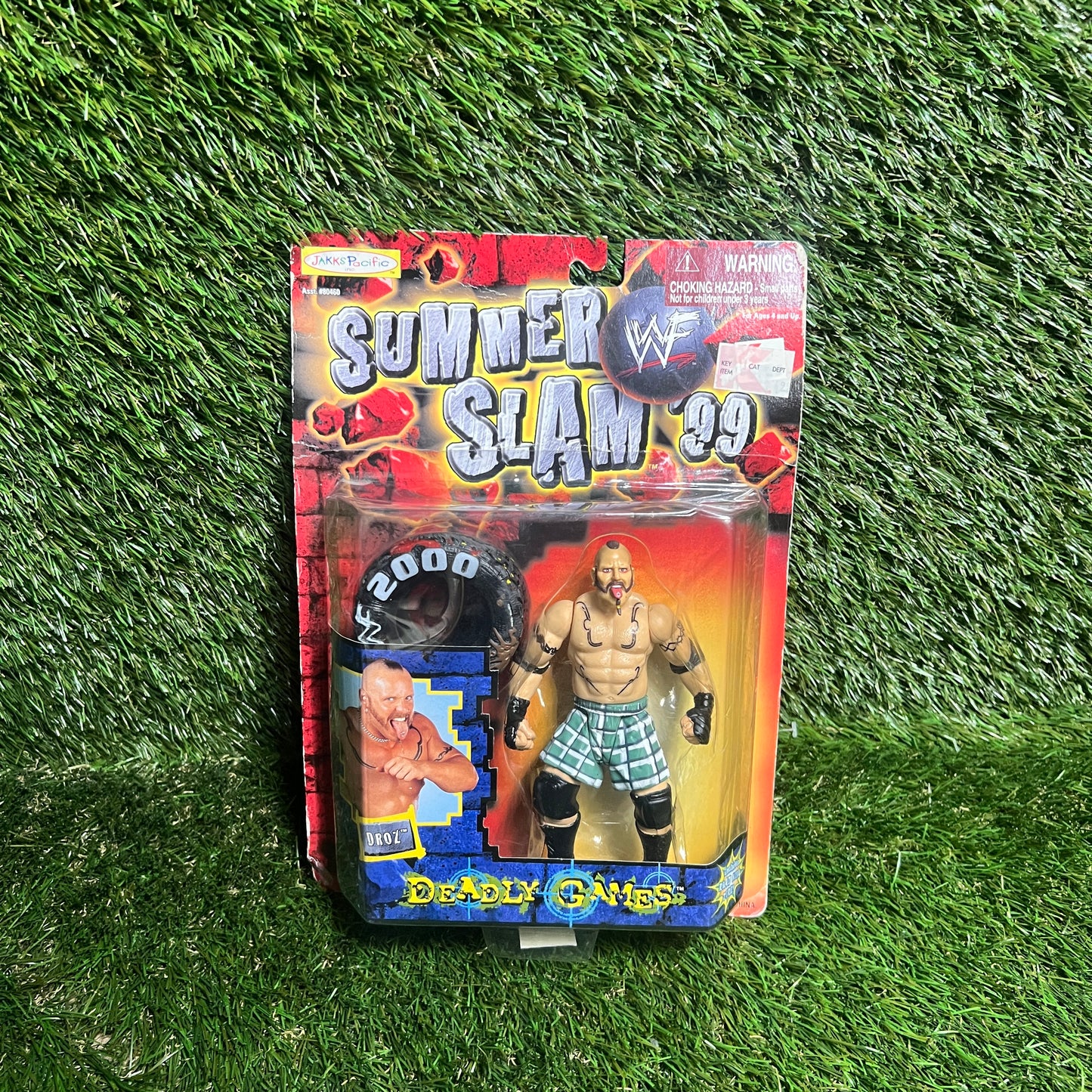 WWF Summer Slam 99 Droz Action Figure NEW v14530