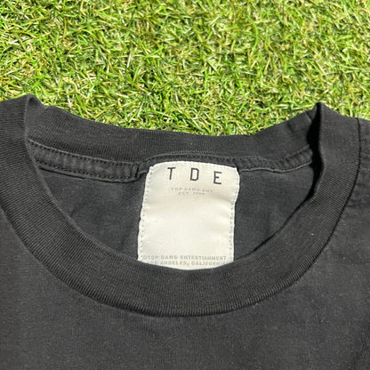TDE "Bulldogs" Black Longsleeve Tee Size XL USED v15595