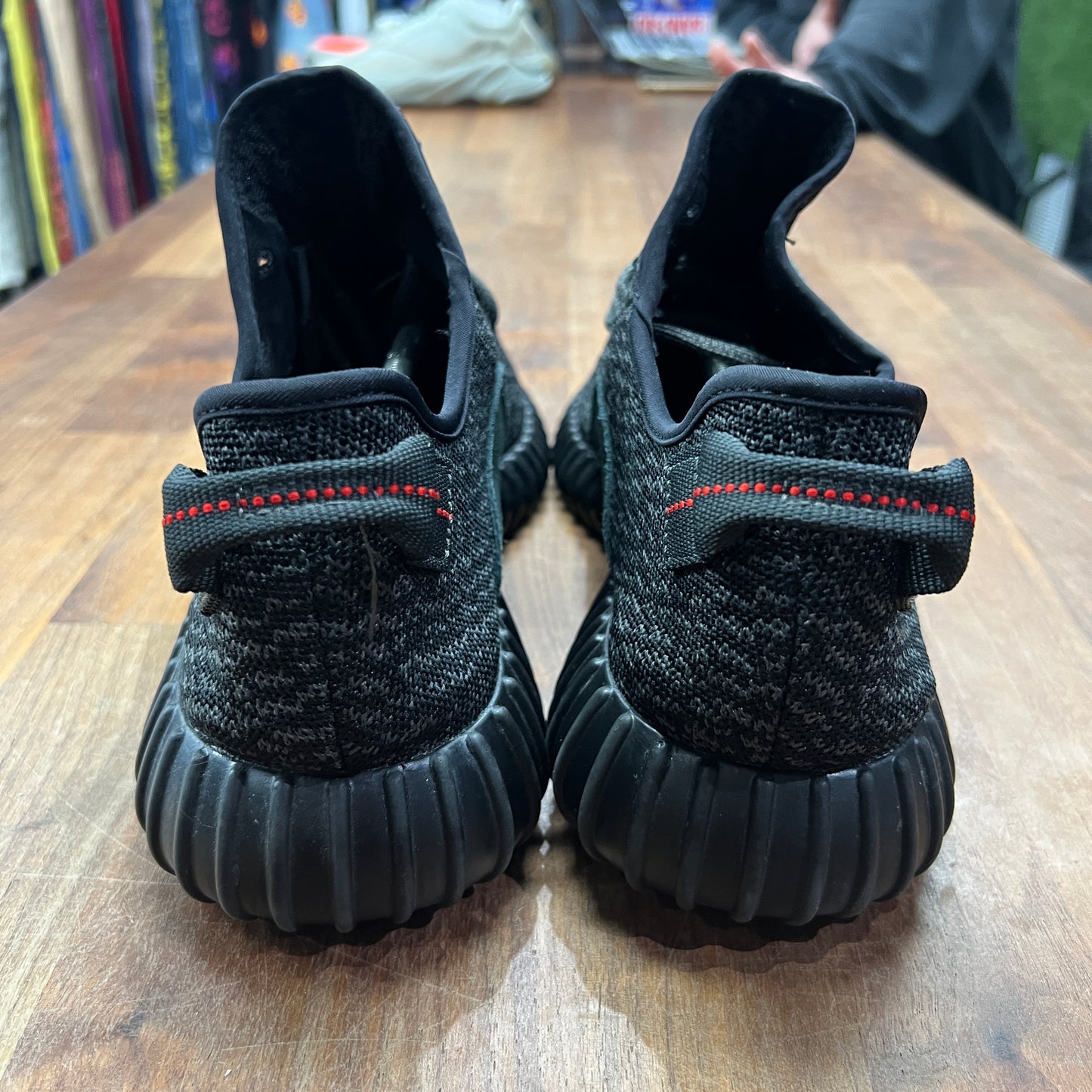 Yeezy 350 Pirate Black (2015) Size 13 USED s15687