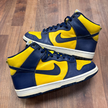Nike Dunk Michigan 2003 Size 6.5 USED s3191