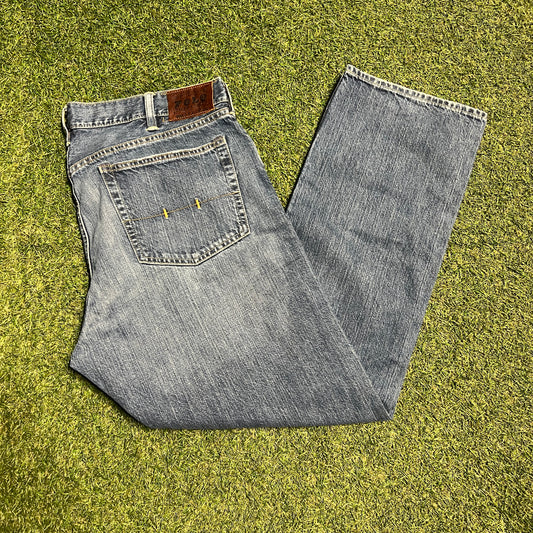 Ralph Lauren Polo Blue Jeans Size 38x30 USED v15604