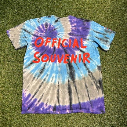 Travis Scott Astroworld Houston Tie Dye Tee Size XL NEW x13045