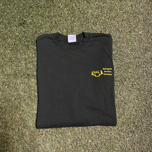 Y2K Renegade Archery Longsleeve Tee Green Size XL USED v14558
