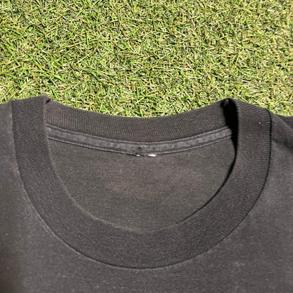 1990s Top of the Morning Coffee Tee Black Size XL USED v14559