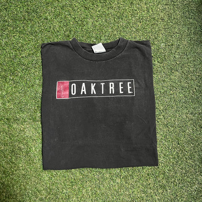 1990s Oaktree Winery Tee Black Size XL USED v14560