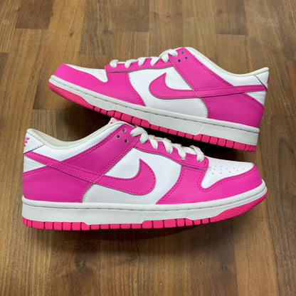 Nike Dunk Low Laser Fuchsia Size 7y NEW s15647