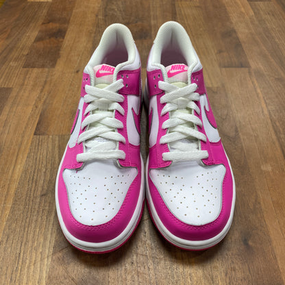 Nike Dunk Low Laser Fuchsia Size 7y NEW s15647