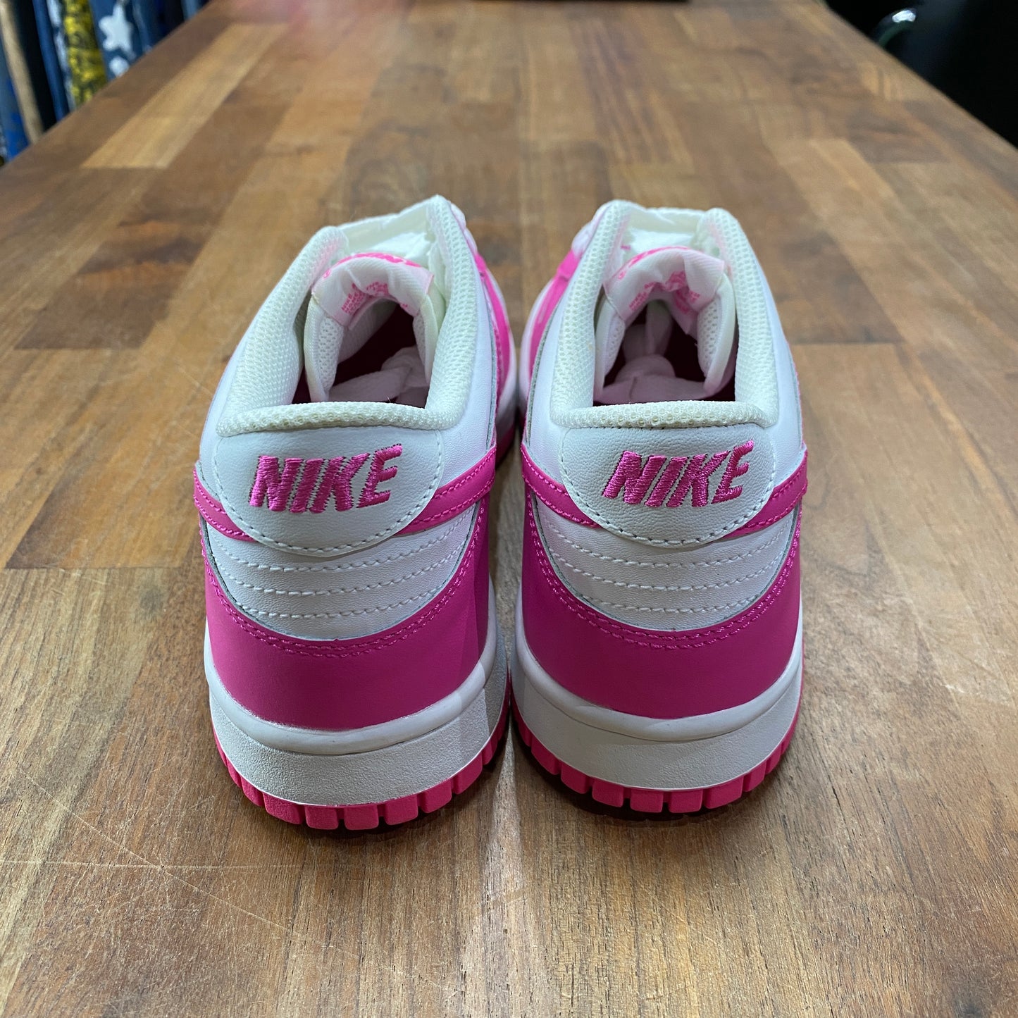Nike Dunk Low Laser Fuchsia Size 7y NEW s15647
