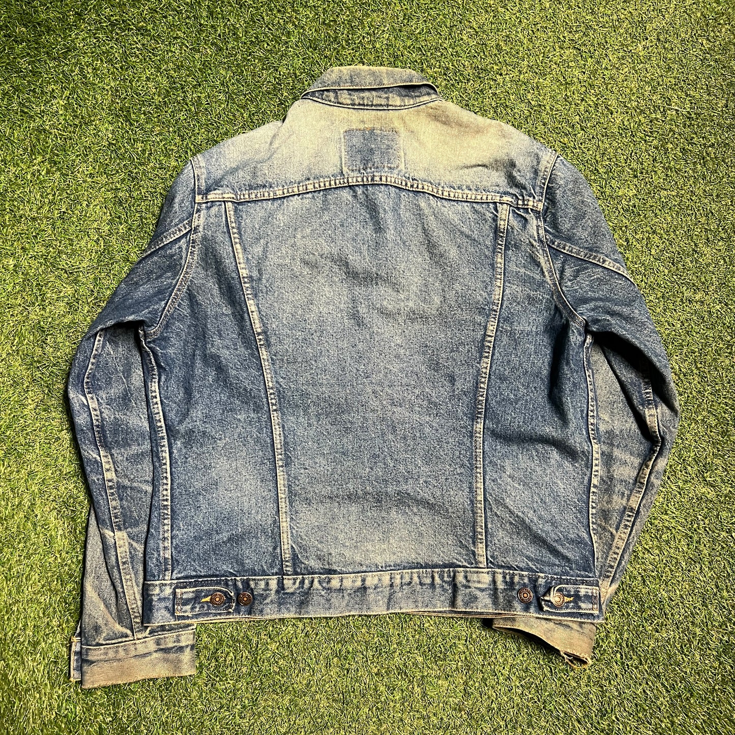1992 Levis Denim Jacket Size 44 (XL) USED v15635