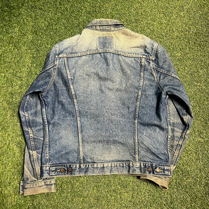 1992 Levis Denim Jacket Size 44 (XL) USED v15635