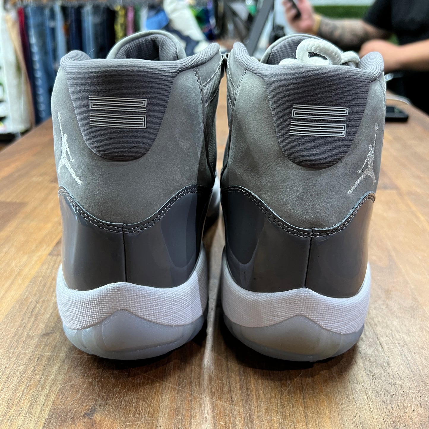 Jordan 11 Cool Grey 2021 Size 11.5 USED s15518