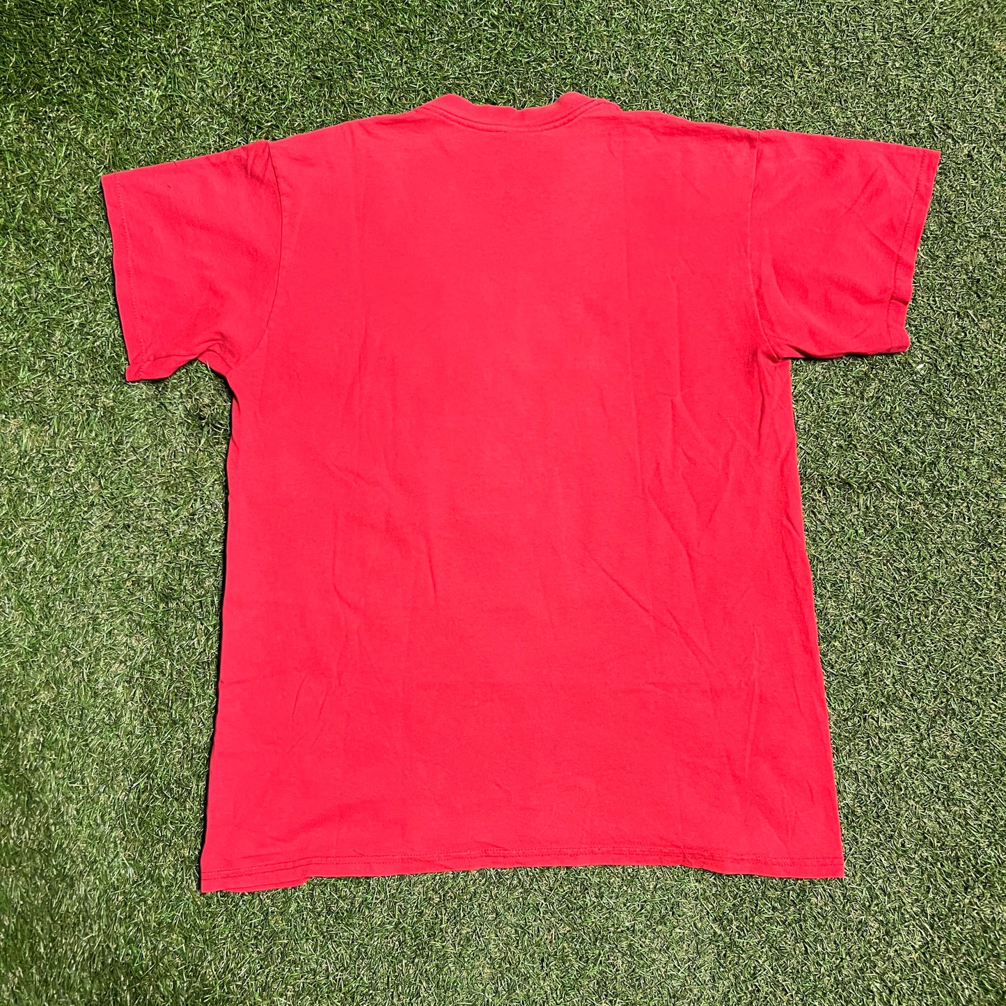 1990s Nike Jordan "Be Legendary" Red Tee Size XL USED v15652