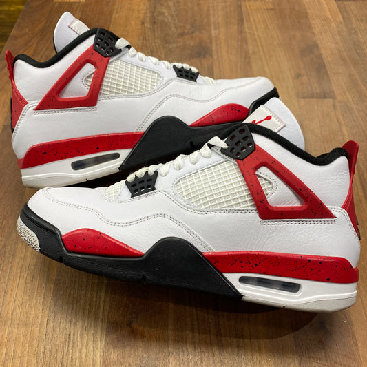 Jordan 4 Red Cement Size 9.5 USED s15703