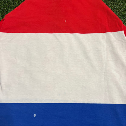 1980s Pepsi Longsleeve Rugby Size Large USED v15666