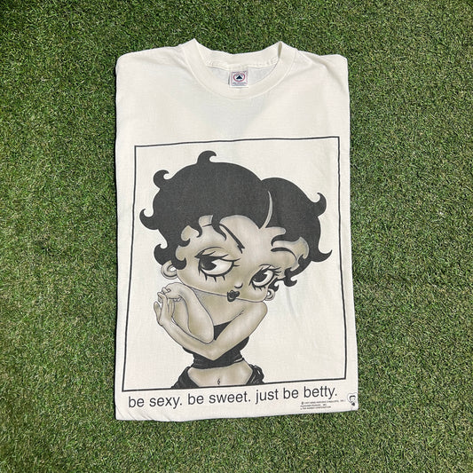 1997 Betty Boop "Be Sexy. Be Sweet" Print Size Large USED v15671