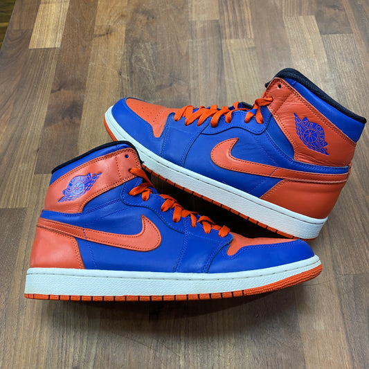 Jordan 1 High Knicks 2012 Size 11 USED s2372
