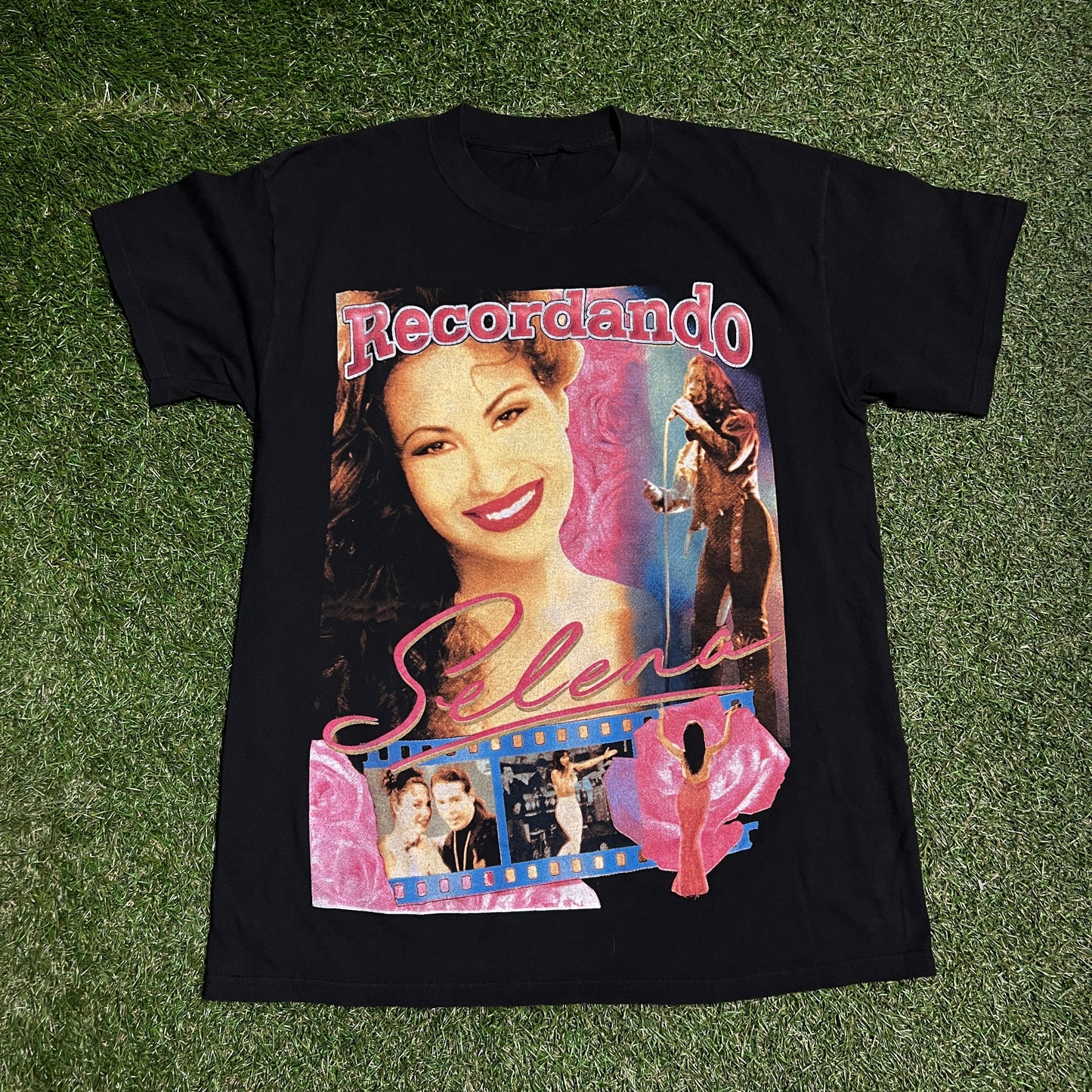 Selena dreaming of you tee black Size Large USED v13946