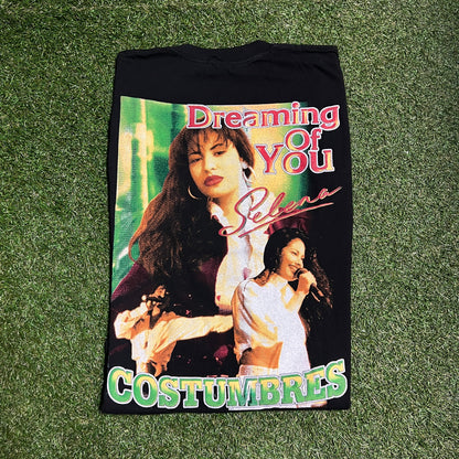 Selena dreaming of you tee black Size Large USED v13946