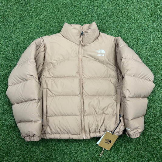 Skims x North Face 2000 Retro Nuptse Jacket Sienna Size XL NEW x12222