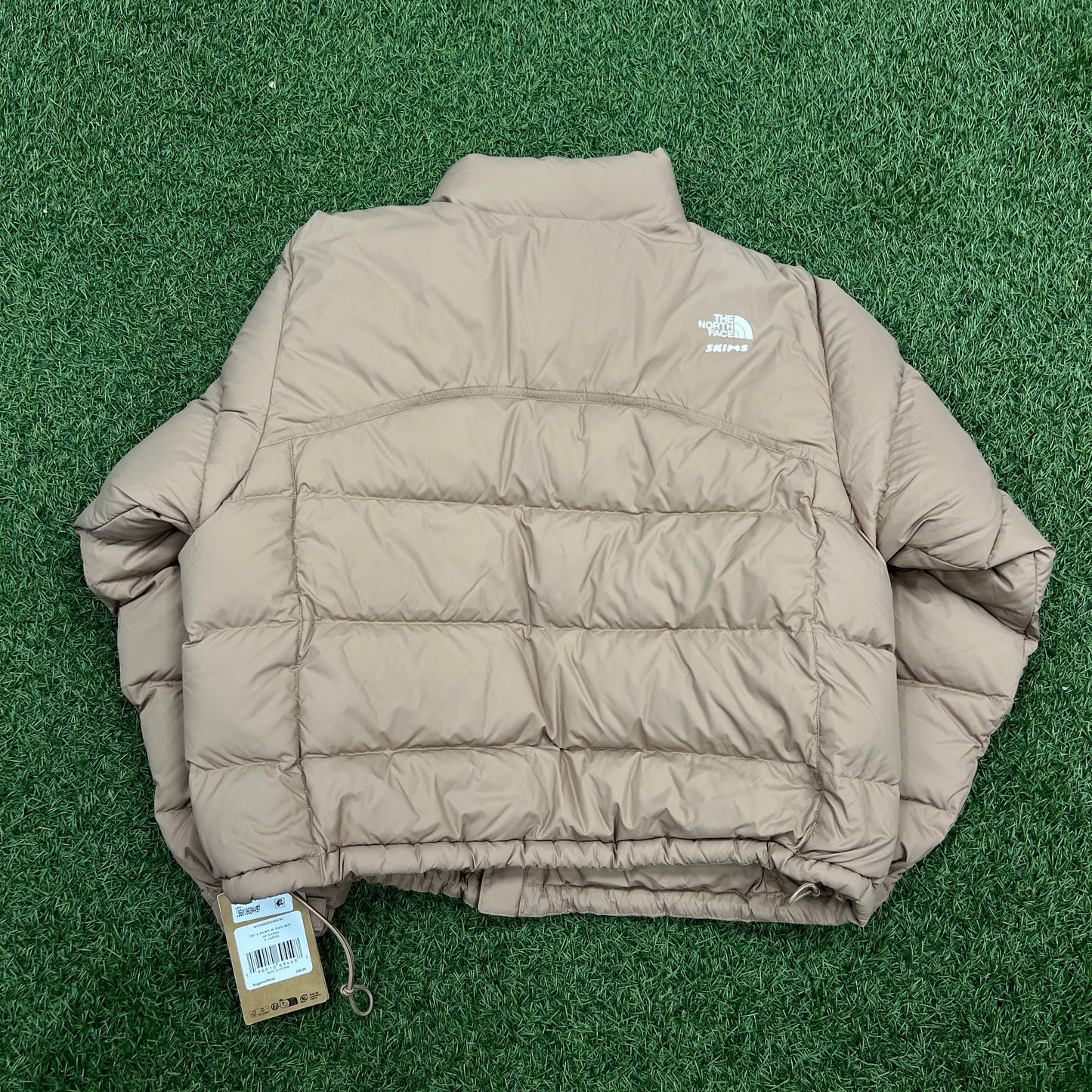 Skims x North Face 2000 Retro Nuptse Jacket Sienna Size XL NEW x12222