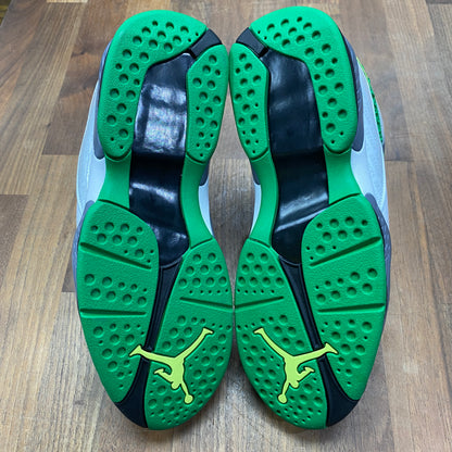 Jordan 8 University of Oregon PE Pure Platinum SAMPLE Size 9 NEW s10661