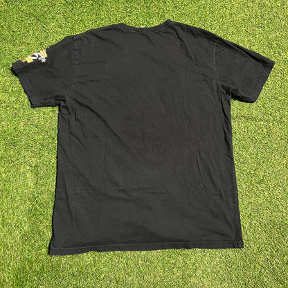 25th Anniversary Naughty by Nature Live and Die Black Tee Size Large USED v15676