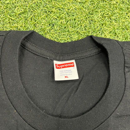 2021 Supreme Dont Spend it All Black Tee Size XL USED x12235